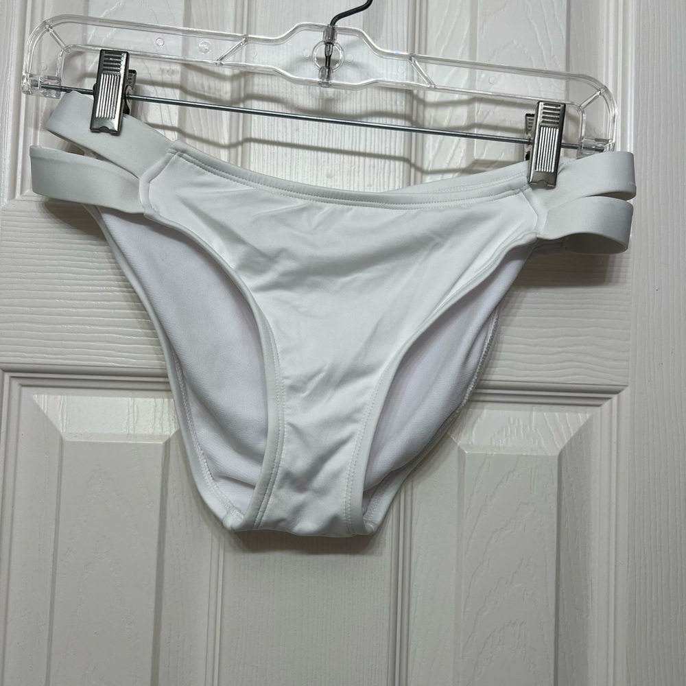 Kona Sol Classic White Bikini Bottoms